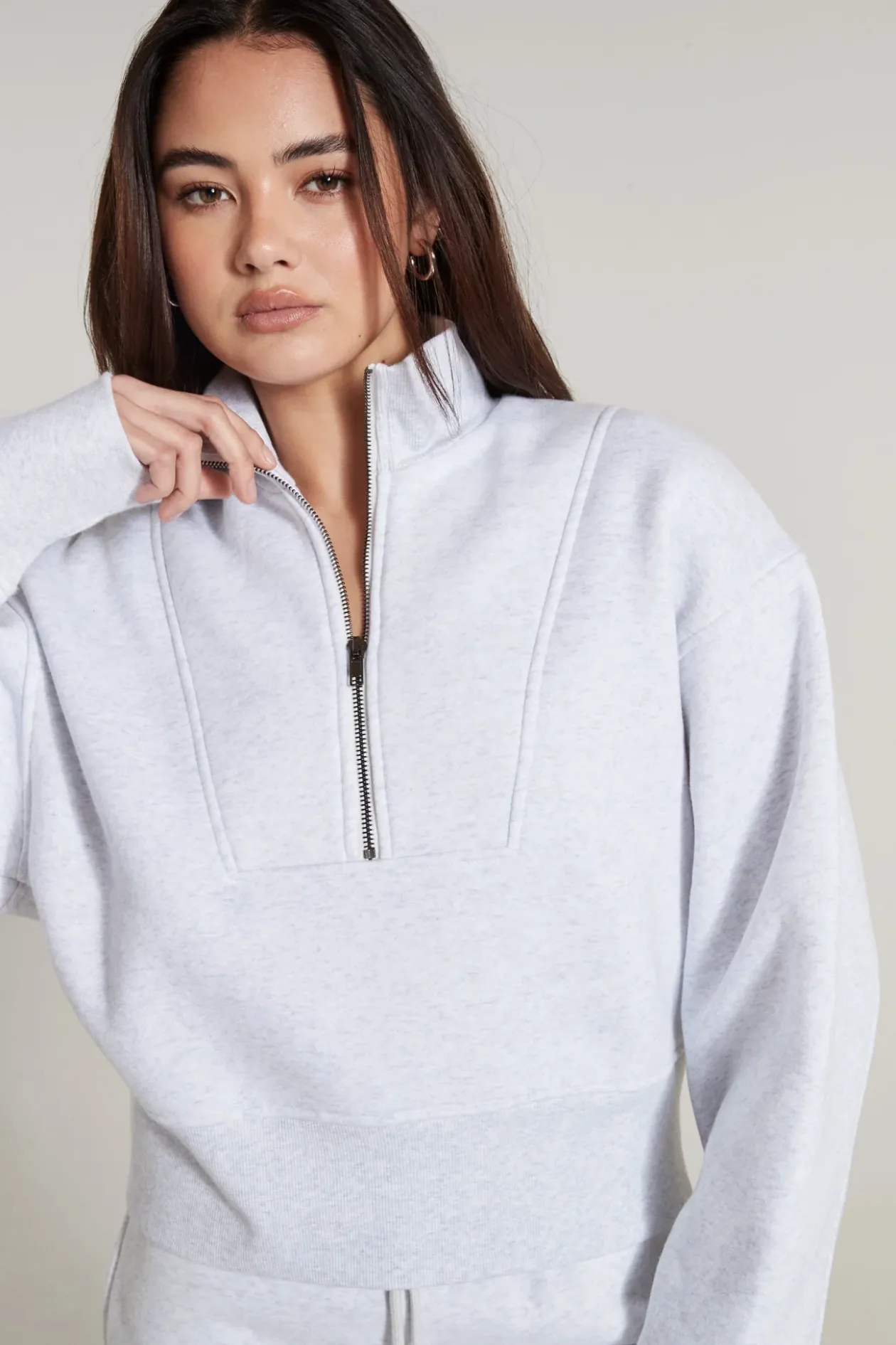 All Fenix Track 1/2 Zip Sweater