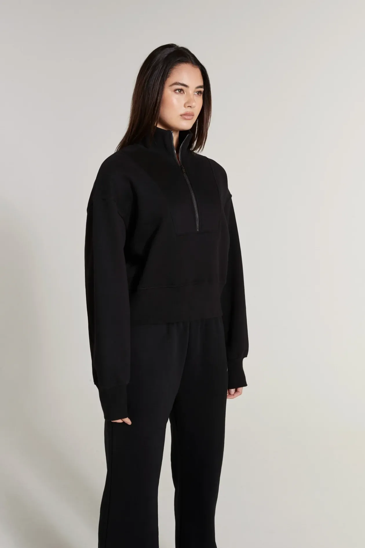 All Fenix Track 1/2 Zip Sweater
