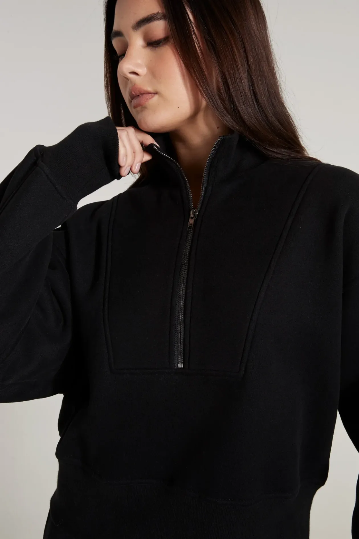 All Fenix Track 1/2 Zip Sweater