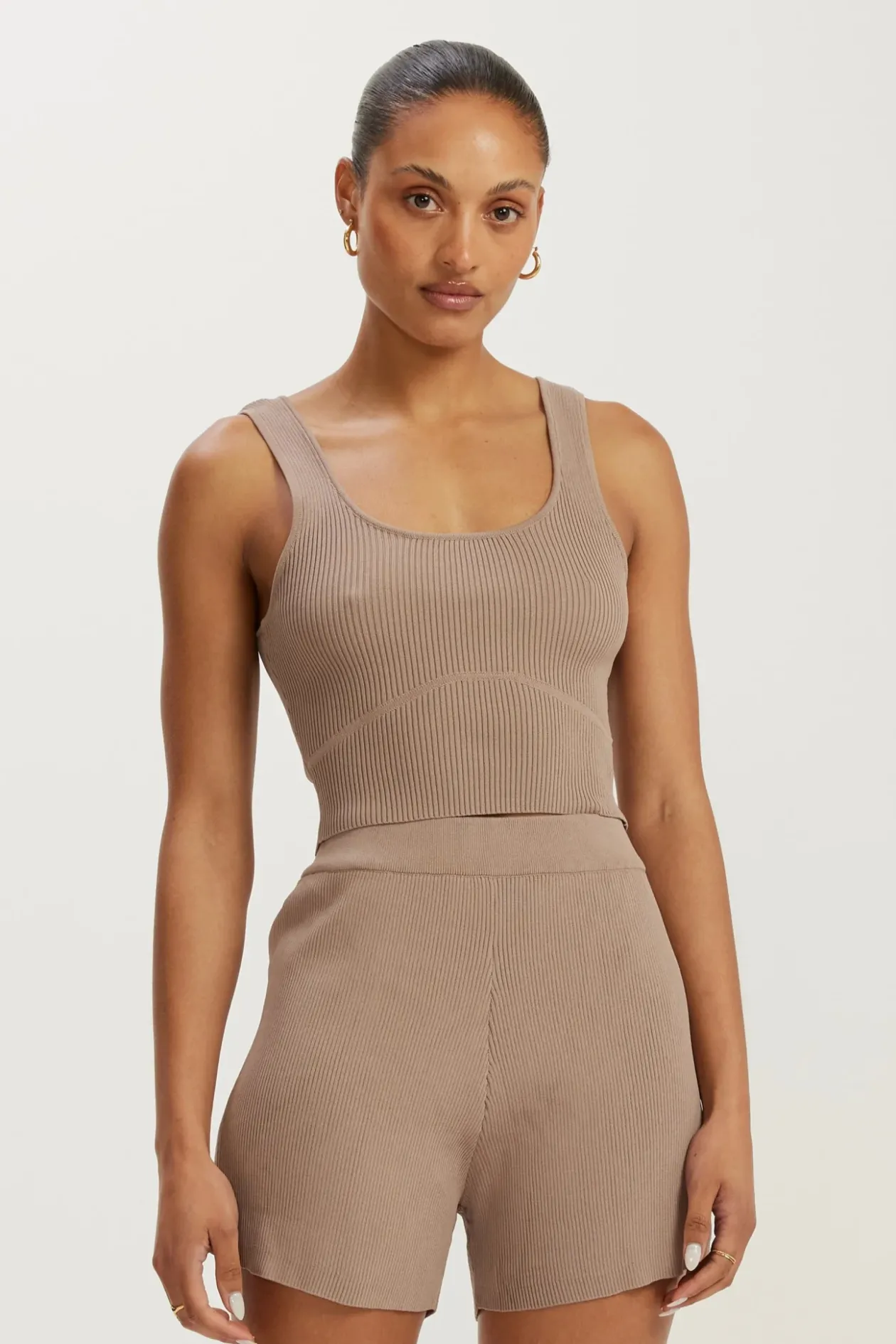 Amelia Rib Contour Tank