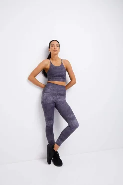 Black Stone Sports Bra