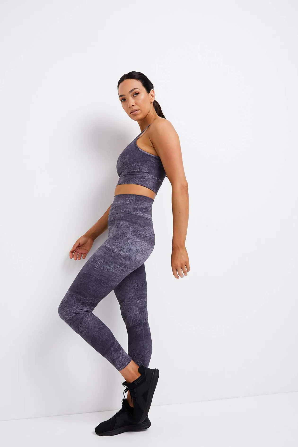 Black Stone Sports Bra
