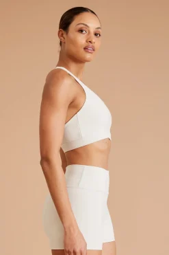 EcoRib Cross Back Sports Bra