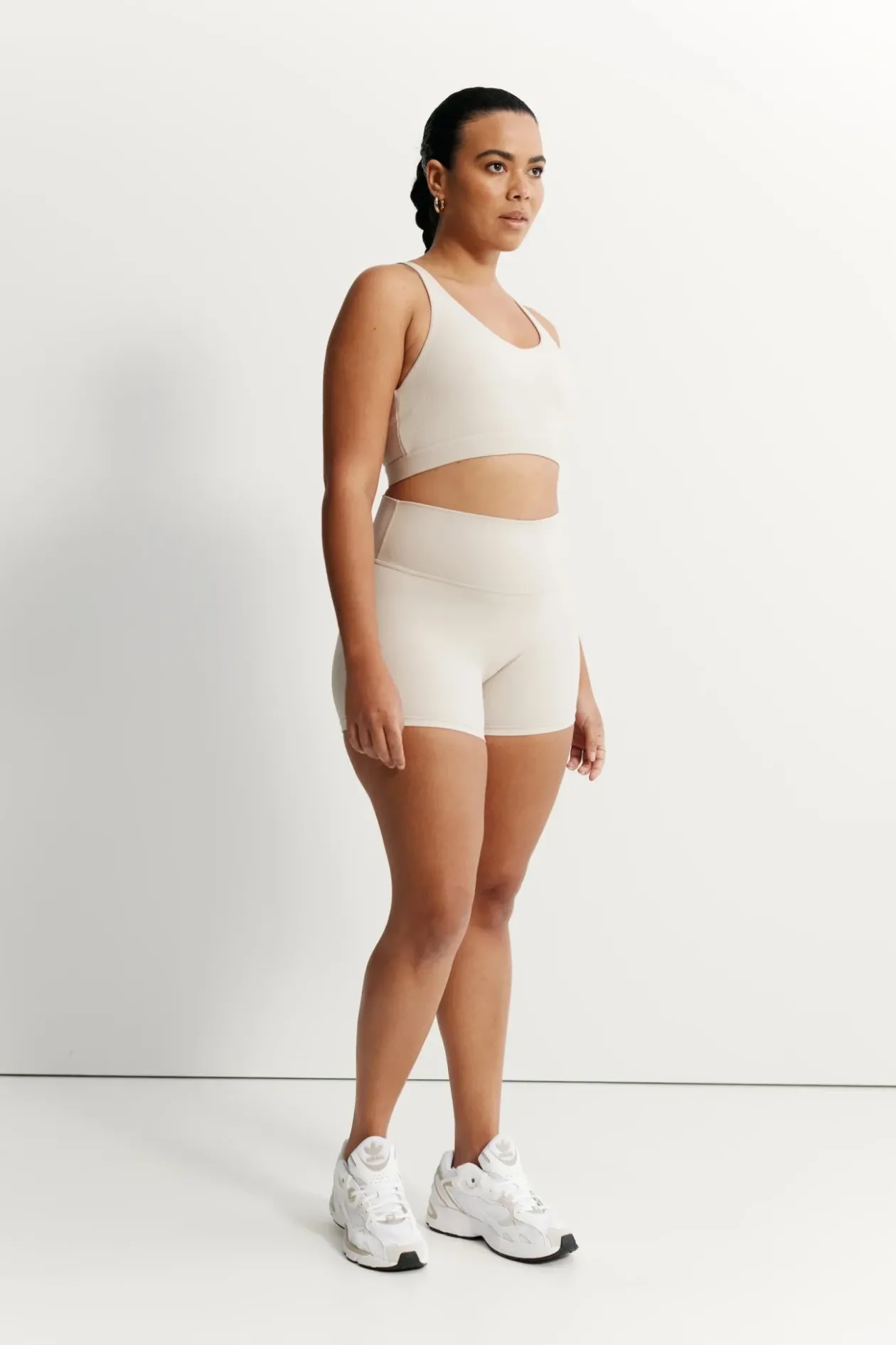 EcoRib Cross Back Sports Bra