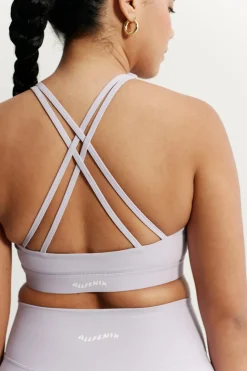 EcoRib Cross Back Sports Bra