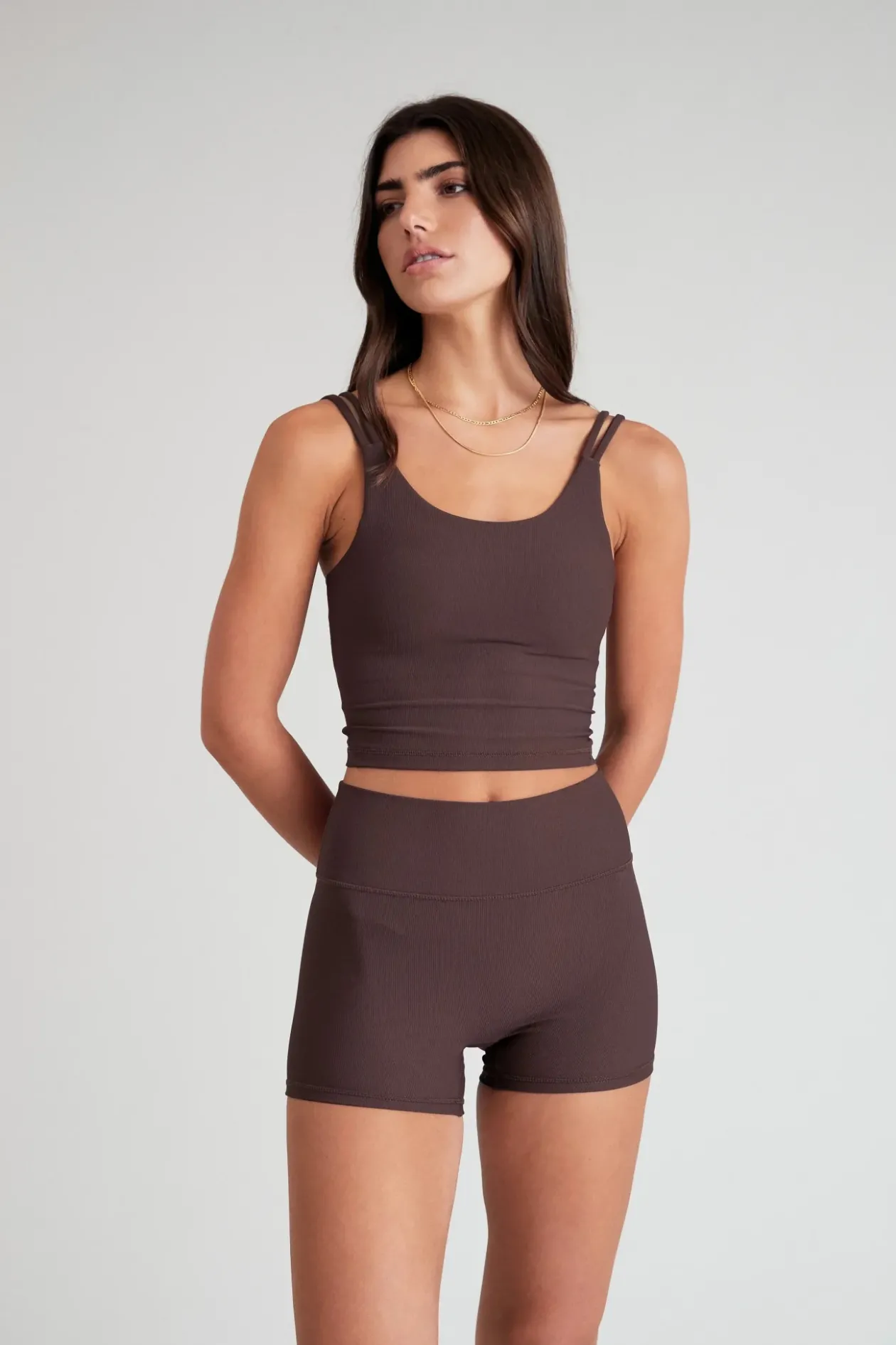 EcoRib Strappy Crop