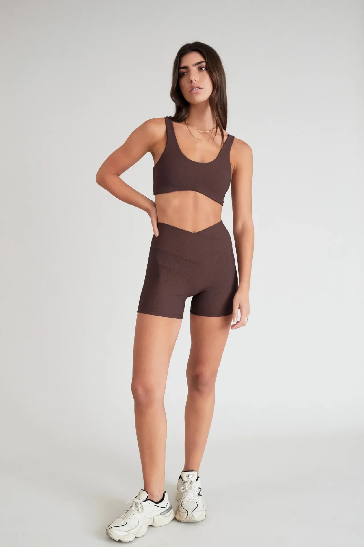 EcoRib V-Waist 5" Bike Short