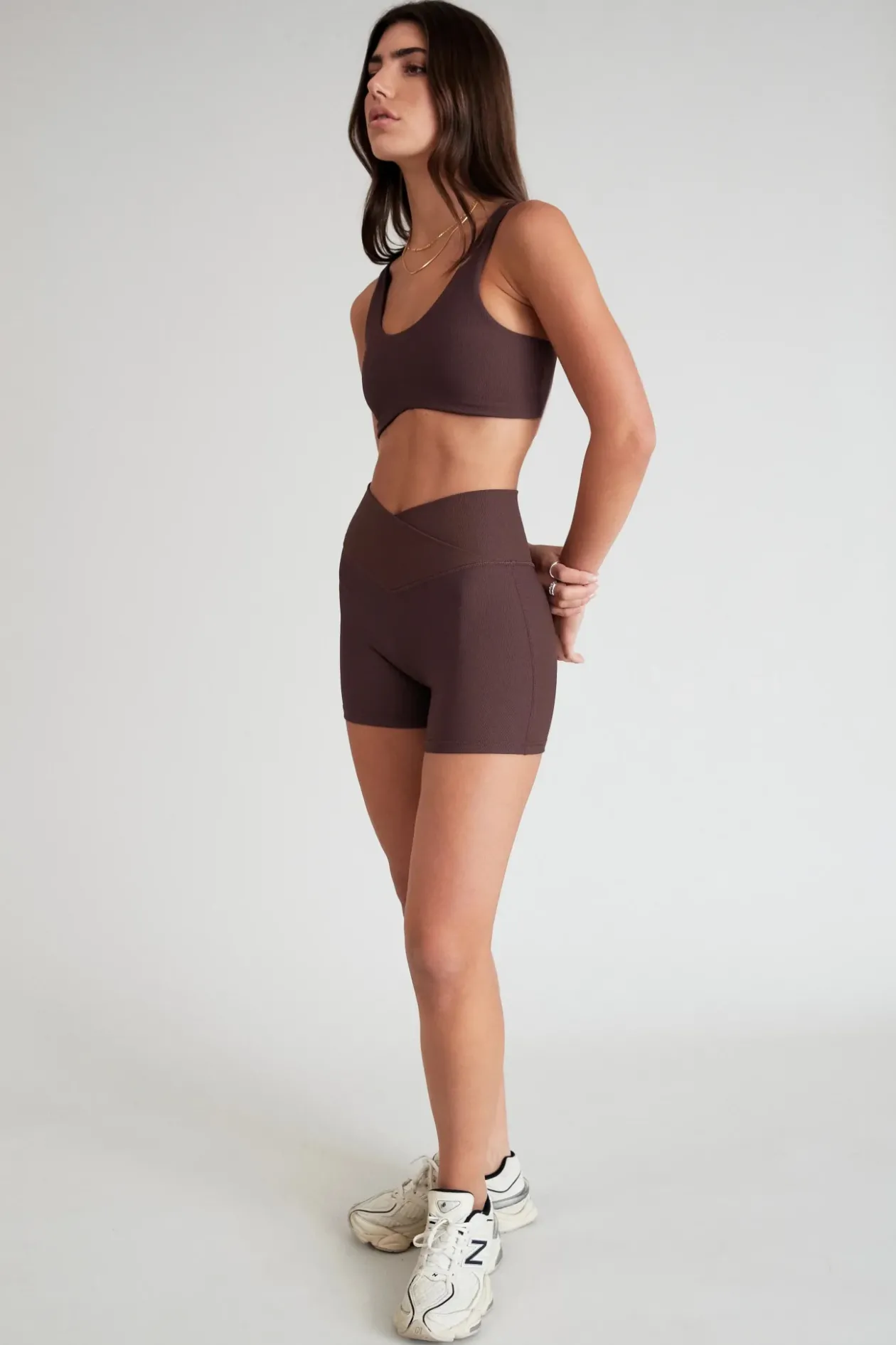 EcoRib V-Waist 5" Bike Short
