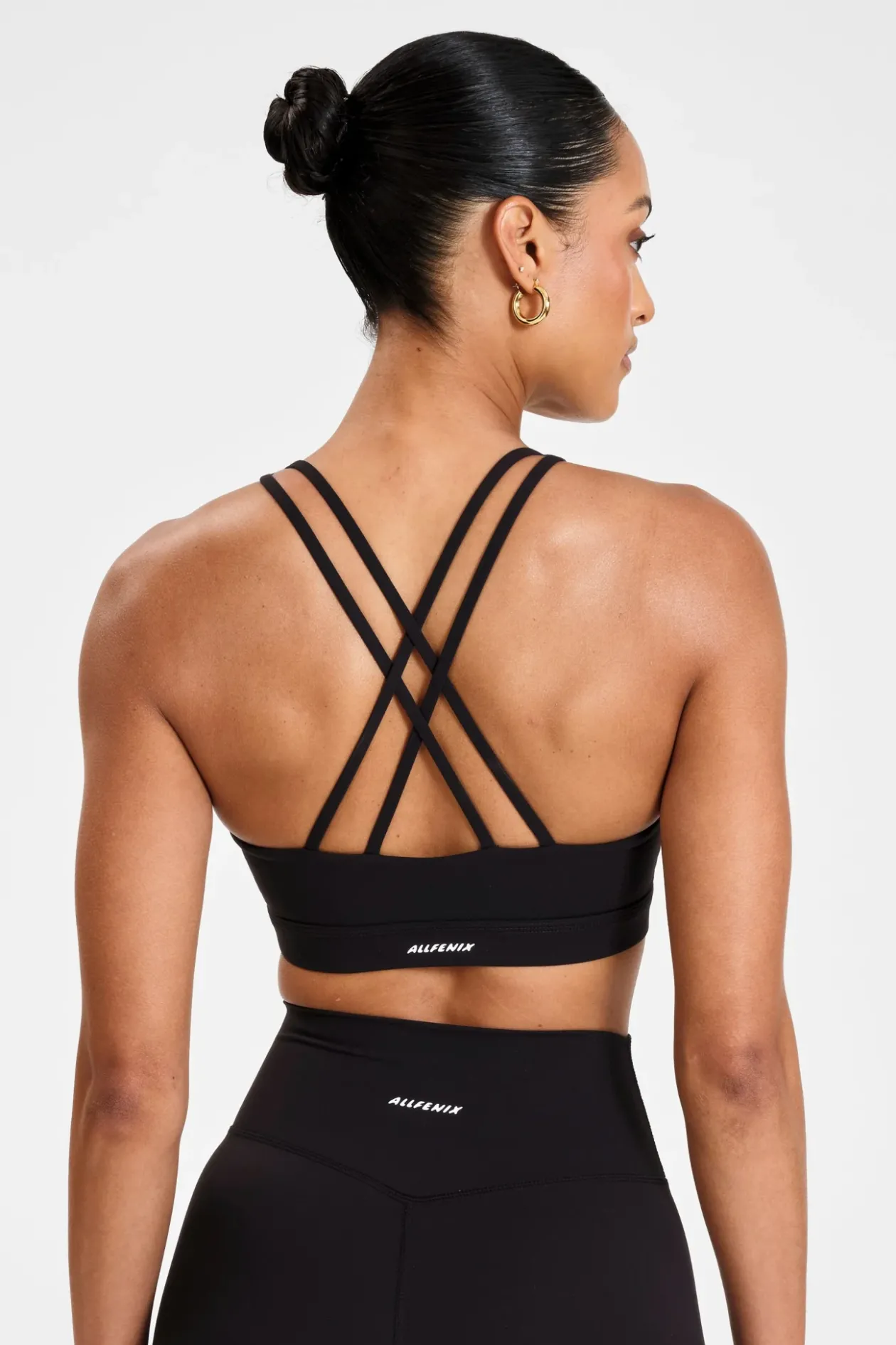 EcoSculpt Cross Back Sports Bra