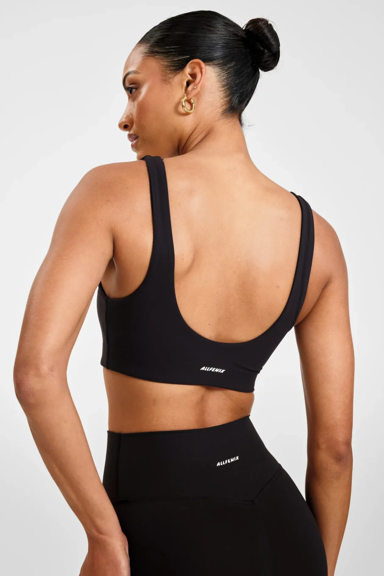 EcoSculpt Open Back Sports Bra