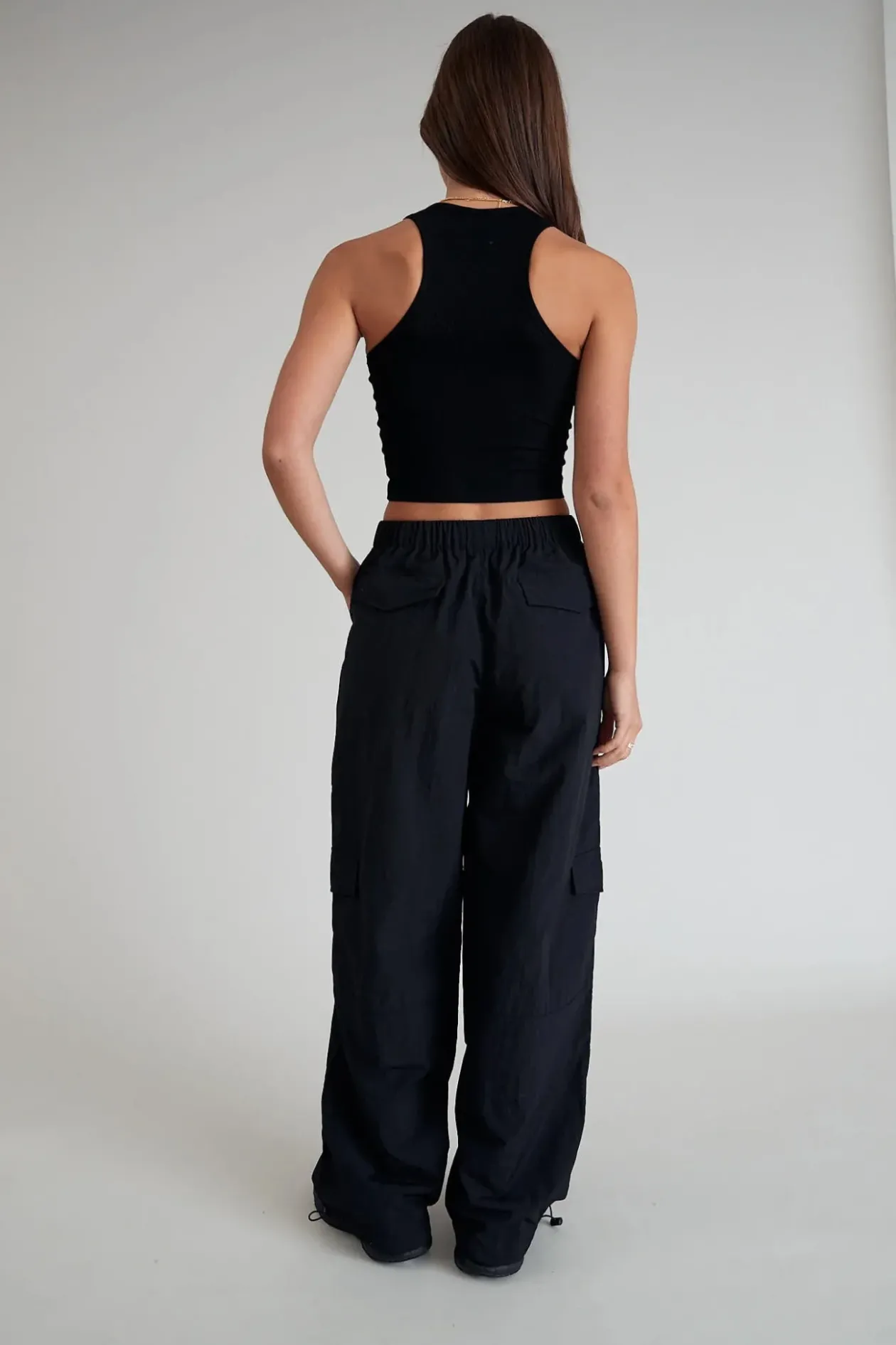 Outdoor Edit Spray Cargo Pant (Black)